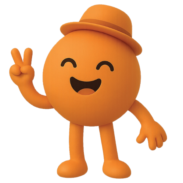 OrangeDot mascot